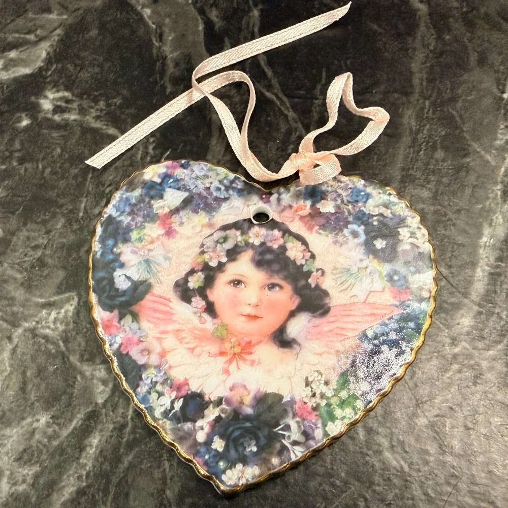 1996 THE BRADFORD EDITIONS “Joy” and “Prudence” Ornaments